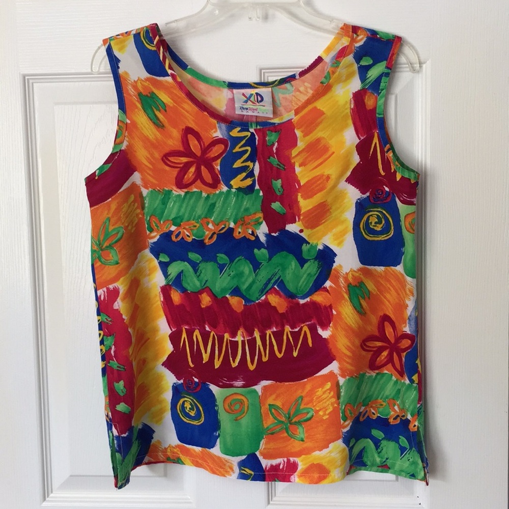 Bright fun Tank Top by Xtreme Island Design